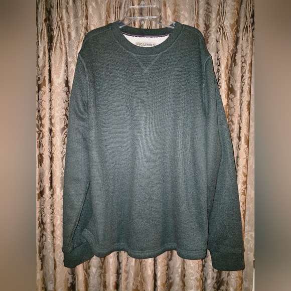 Other - BC Clothing Heritage Men's Long Sleeve Waffles Shirt W/ Fleece Lining Medium